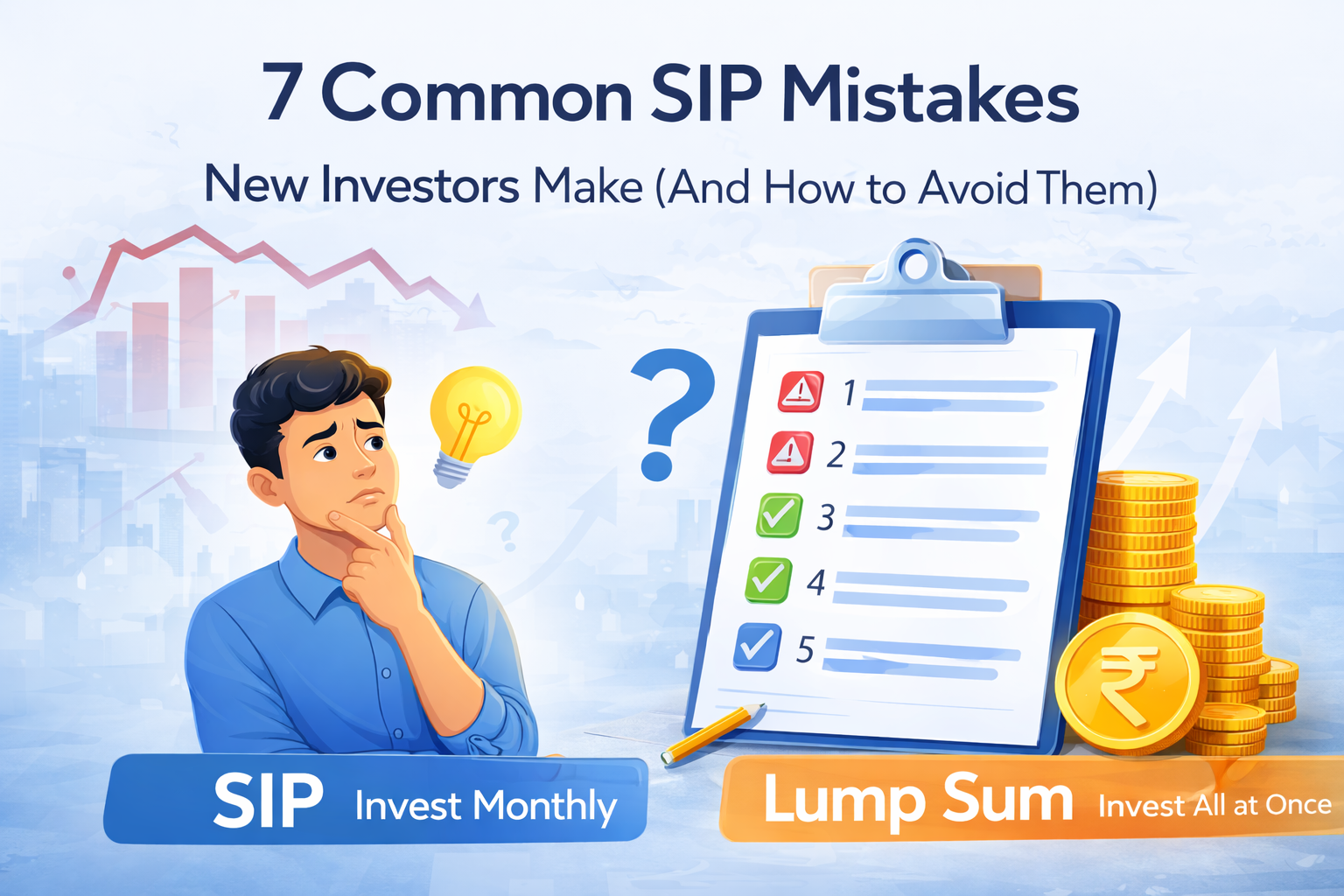 7 Common SIP Mistakes New Investors Make (And How to Avoid Them)