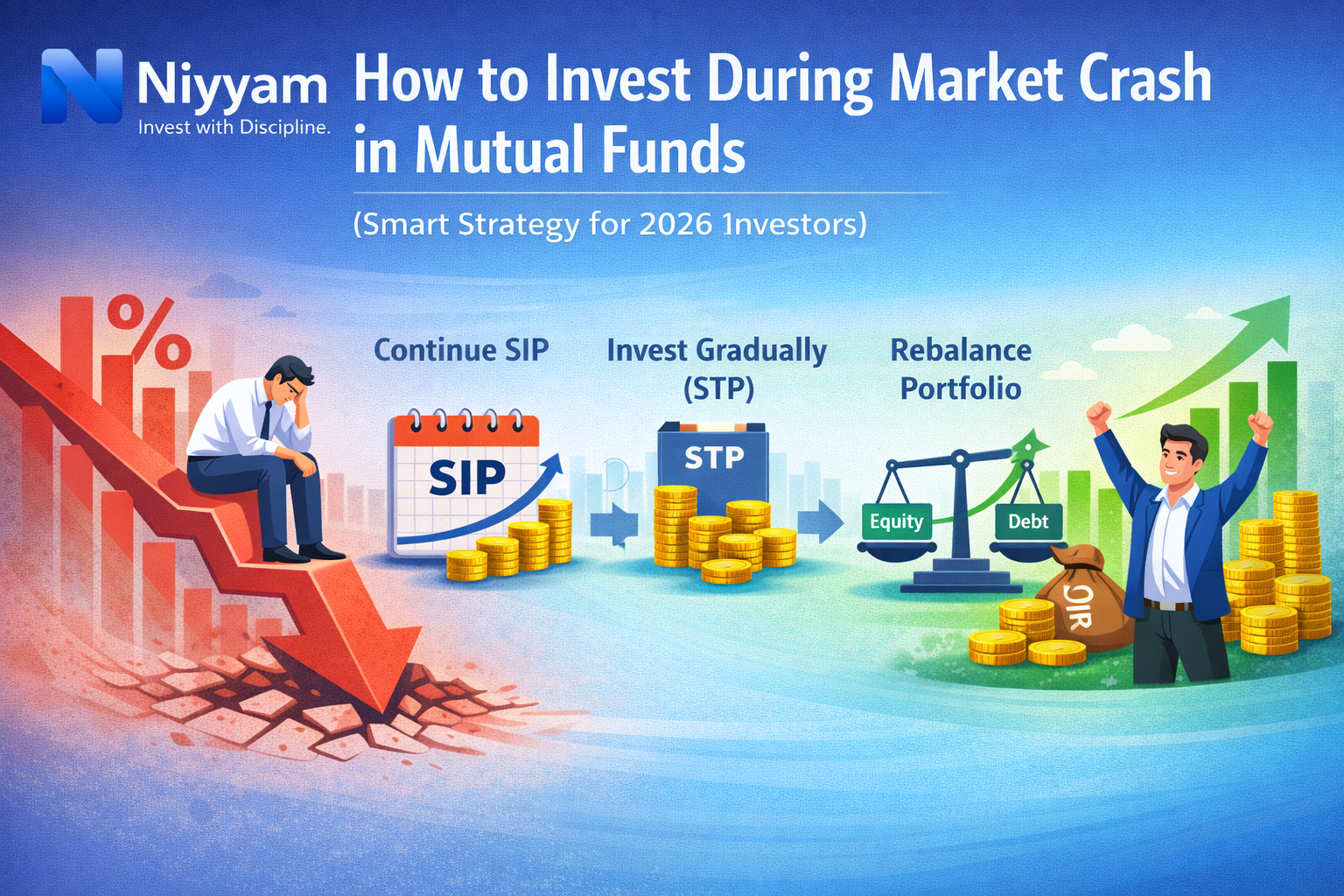 How to Invest During a Market Crash in Mutual Funds (Smart Strategy for 2026 Investors)
