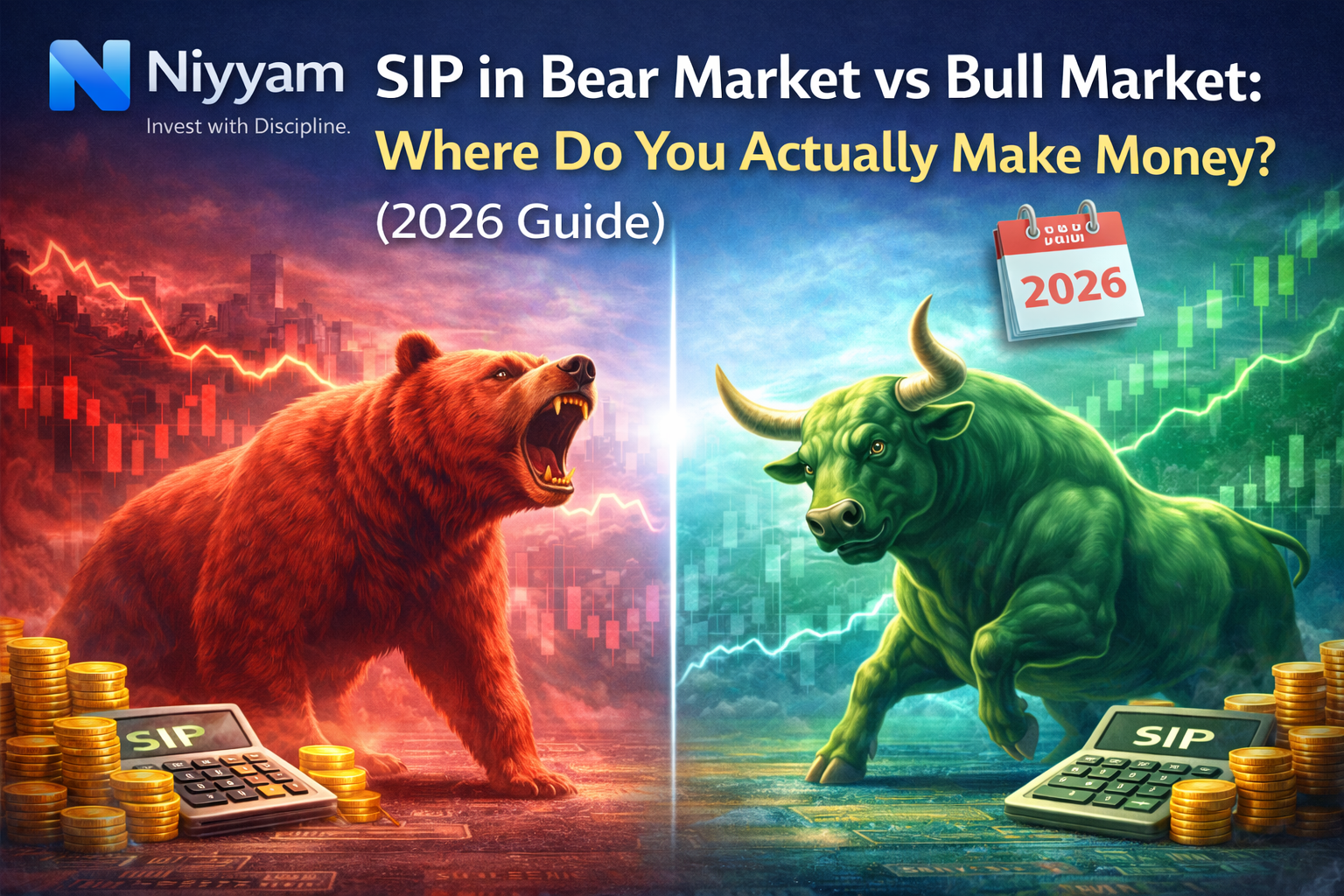 SIP in Bear Market vs Bull Market: Where Do You Actually Make Money? (2026 Guide)