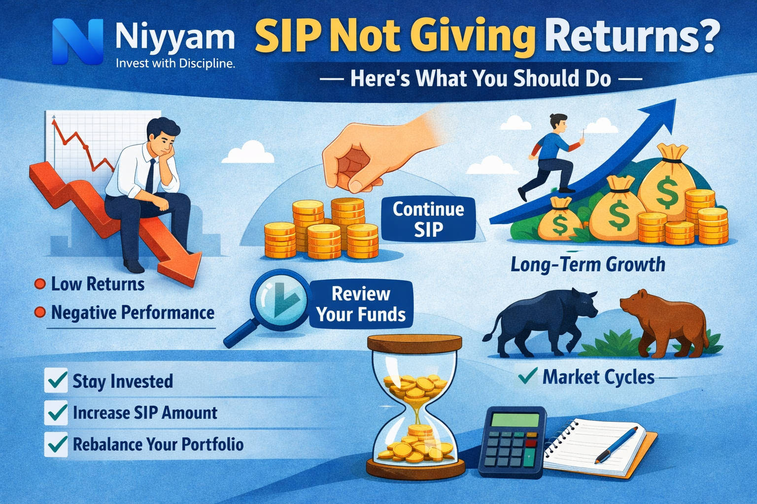SIP Not Giving Returns? Here’s What You Should Do (2026 Practical Investor Guide)