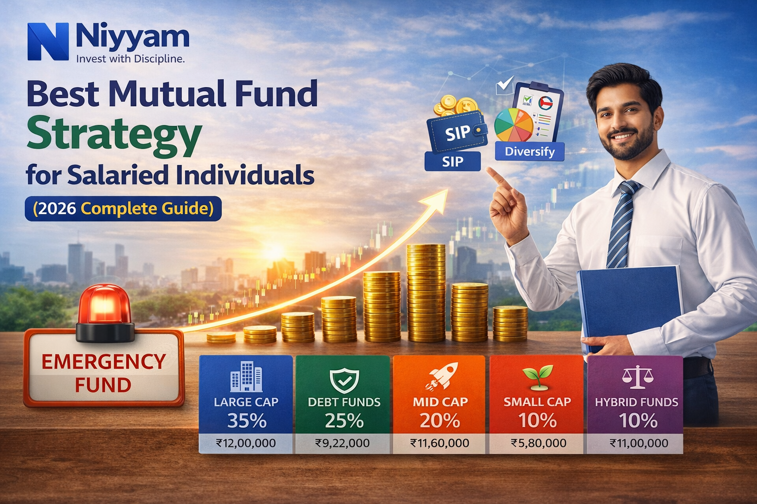 Best Mutual Fund Strategy for Salaried Individuals in India (2026 Complete Guide)