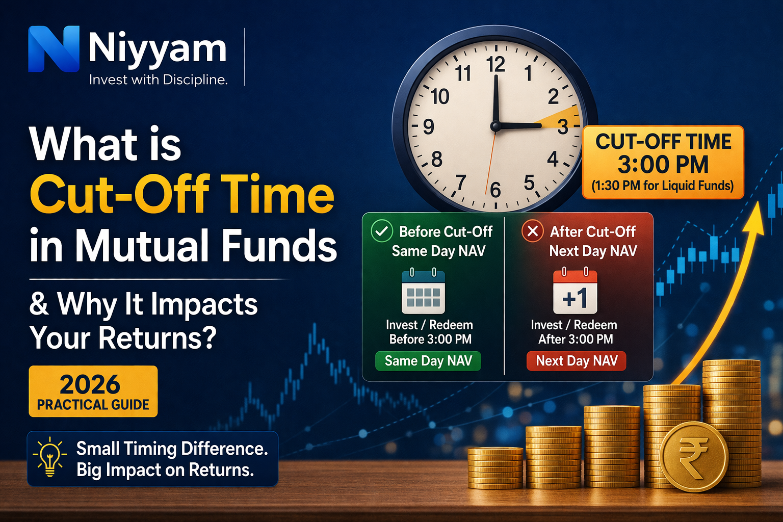 What is Cut-Off Time in Mutual Funds & Why It Impacts Your Returns? (2026 Practical Guide)