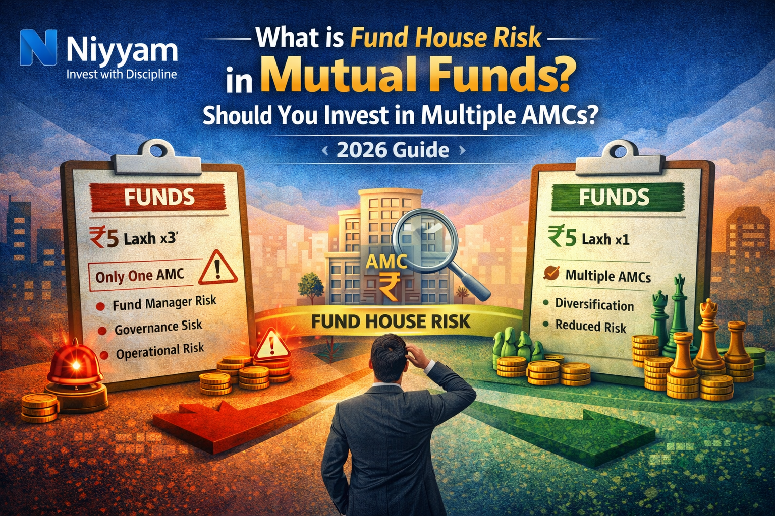 What is Fund House Risk in Mutual Funds? Should You Invest in Multiple AMCs? (2026 Guide)