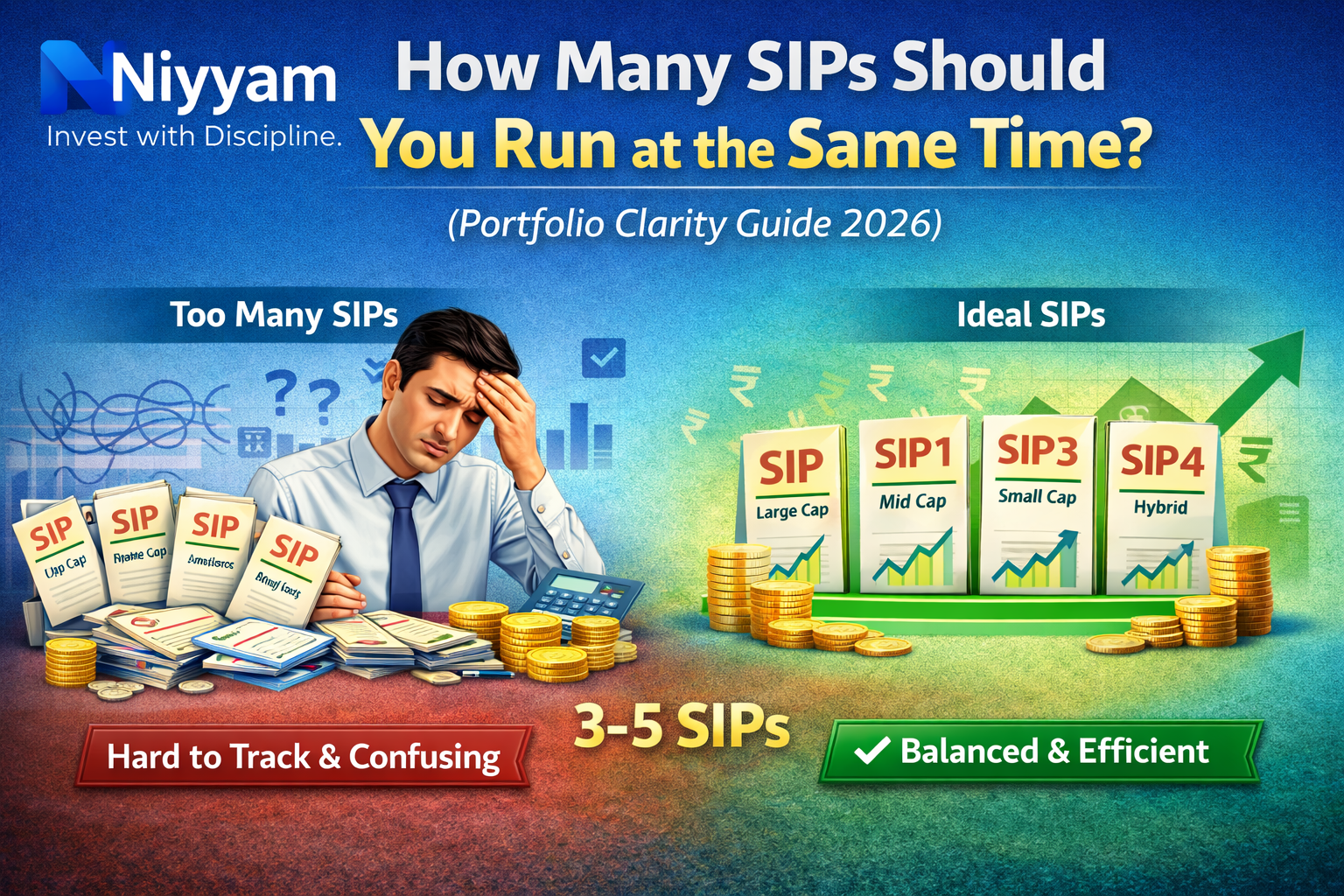How Many SIPs Should You Run at the Same Time? (Portfolio Clarity Guide 2026)