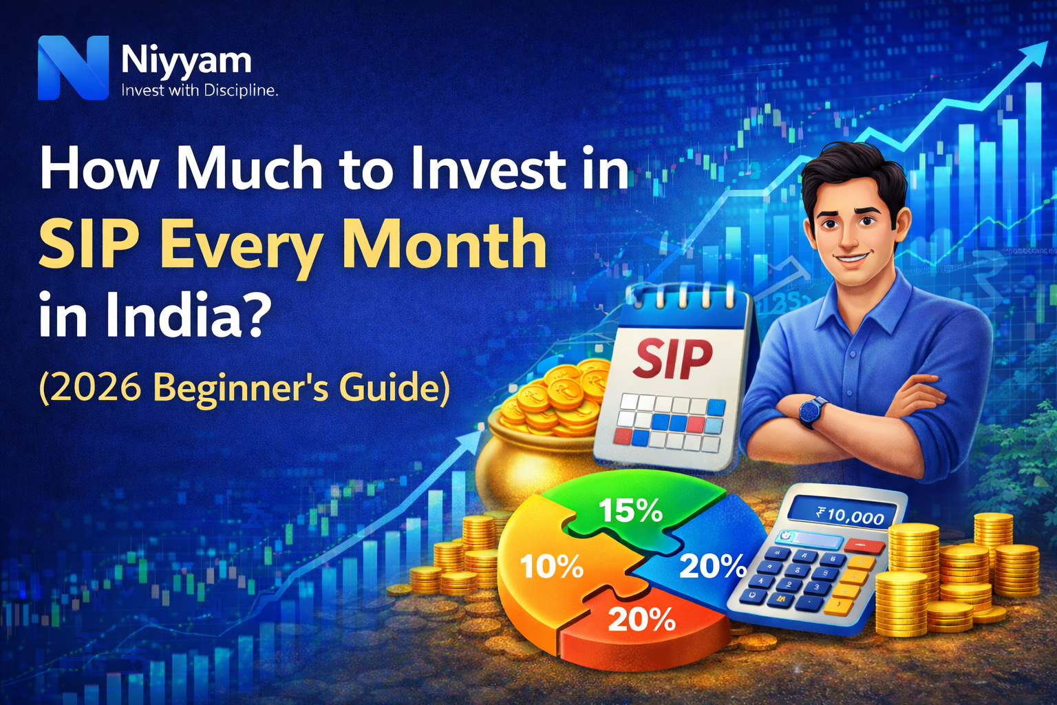 How Much to Invest in SIP Every Month in India? (2026 Beginner’s Guide)