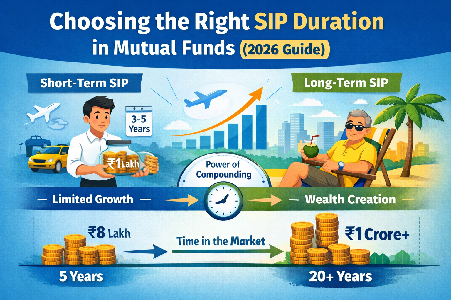 How to Choose the Right SIP Duration in Mutual Funds (2026 Guide for Maximum Returns)