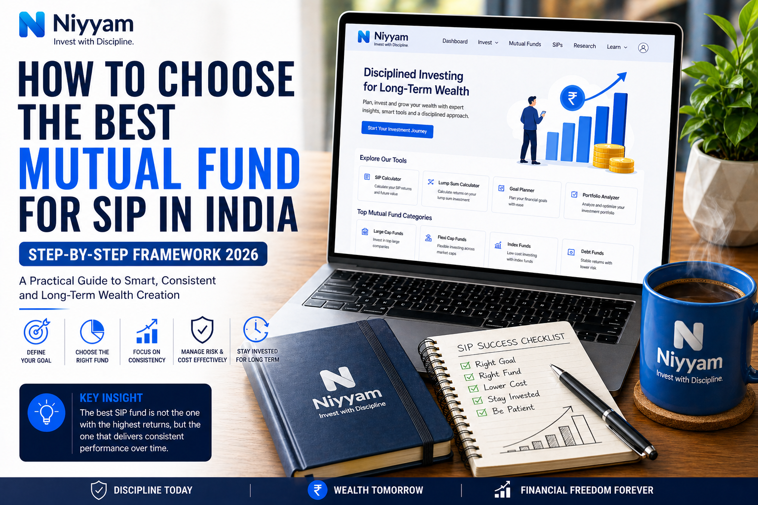How to Choose the Best Mutual Fund for SIP in India (Step-by-Step Framework 2026)