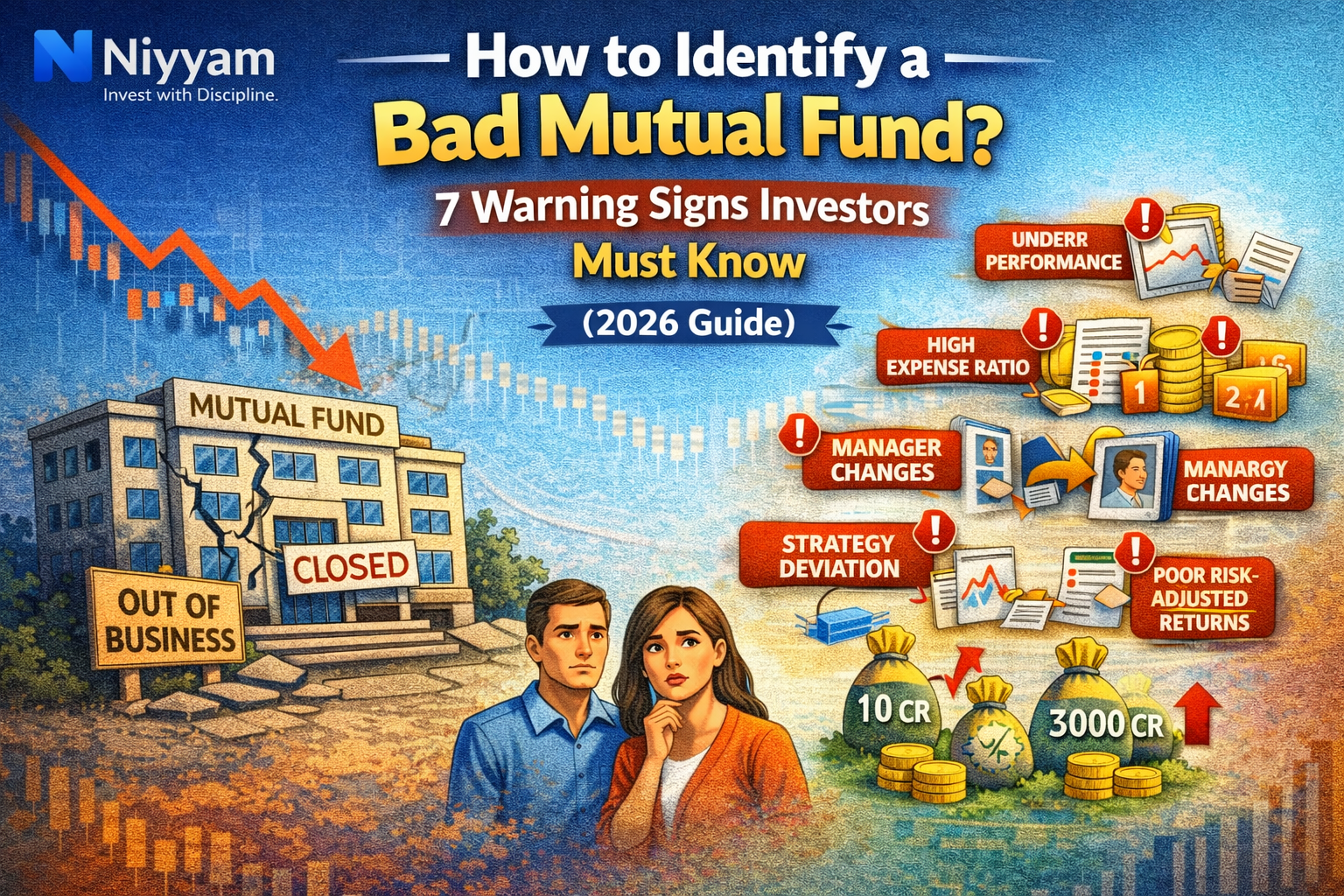 How to Identify a Bad Mutual Fund? 7 Warning Signs Investors Must Know (2026 Guide)