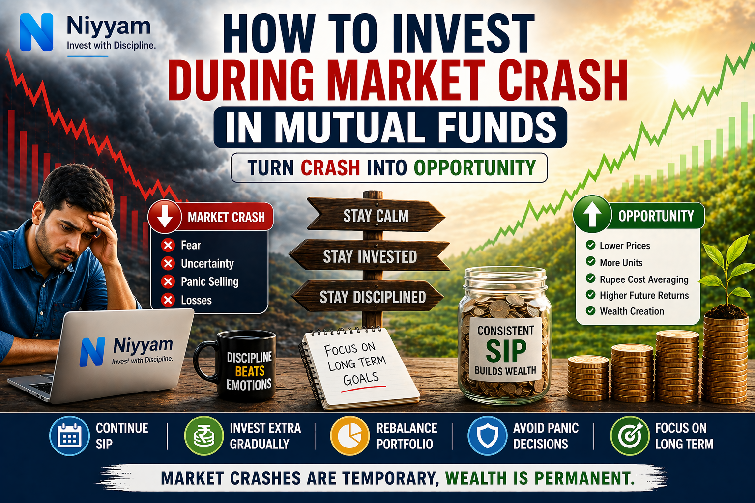 How to Invest During a Market Crash in Mutual Funds (2026 Guide)