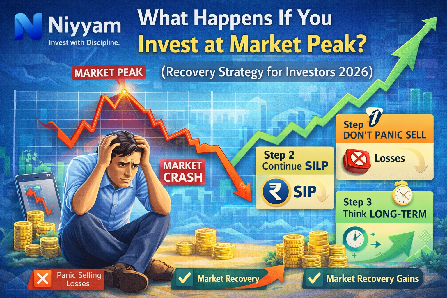What Happens If You Invest at Market Peak? (Recovery Strategy for Investors 2026)