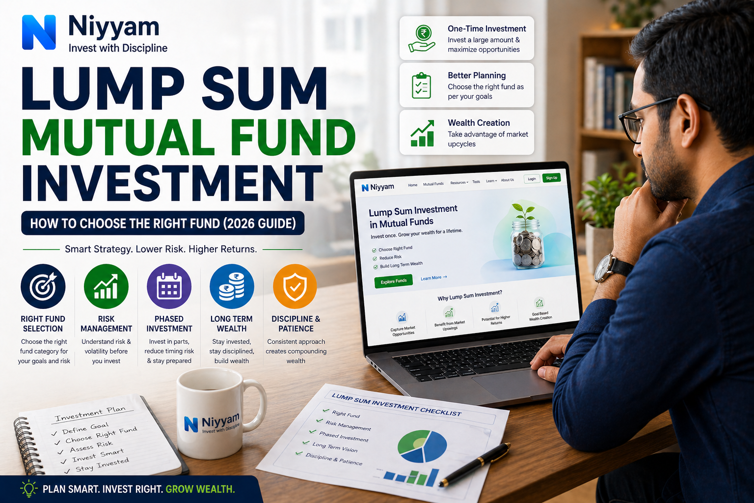 How to Choose the Right Mutual Funds for a Lump Sum Investment in India (2026 Framework)