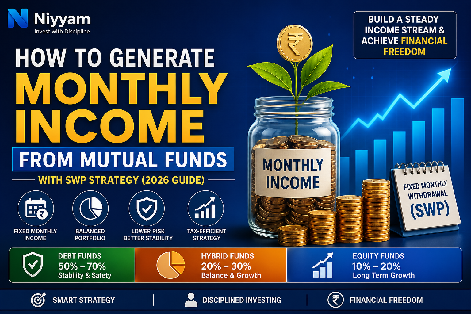 How to Generate Monthly Income from Mutual Funds (SWP Strategy Guide 2026)