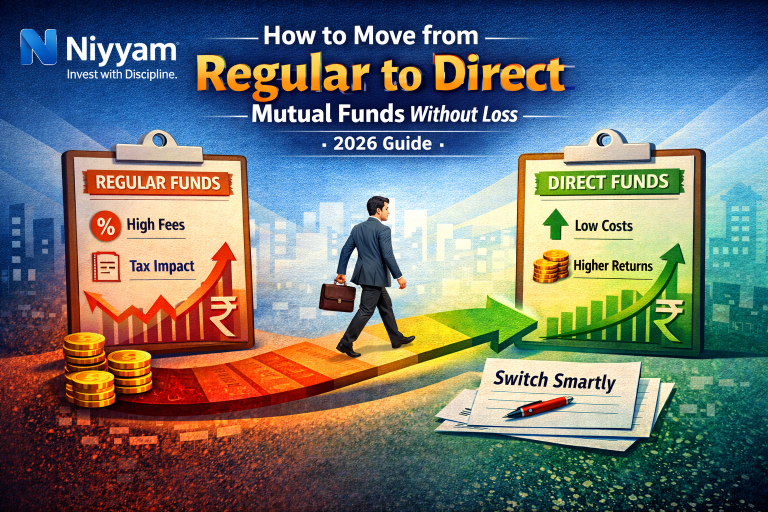 How to Move from Regular to Direct Mutual Funds Without Loss (2026 Guide)
