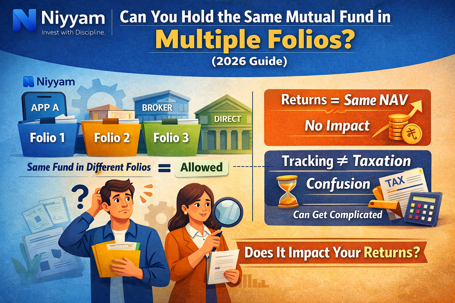 Can You Hold the Same Mutual Fund in Multiple Folios? Does It Impact Returns? (2026 Guide)