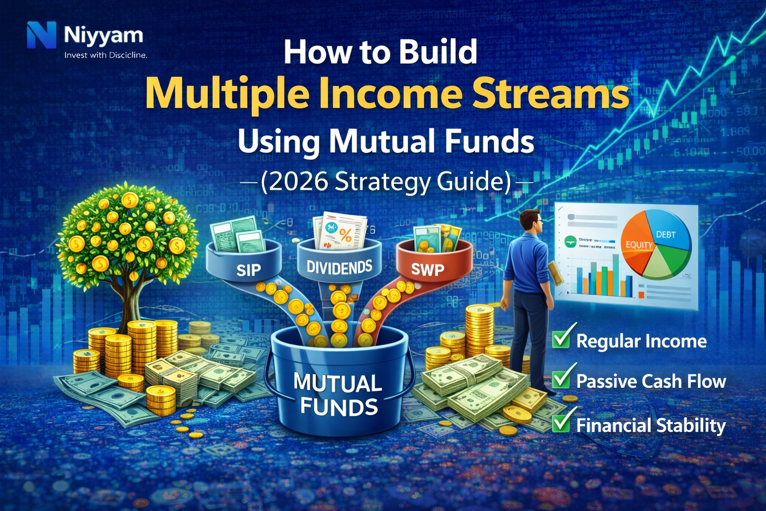 How to Build Multiple Income Streams Using Mutual Funds (2026 Strategy Guide)