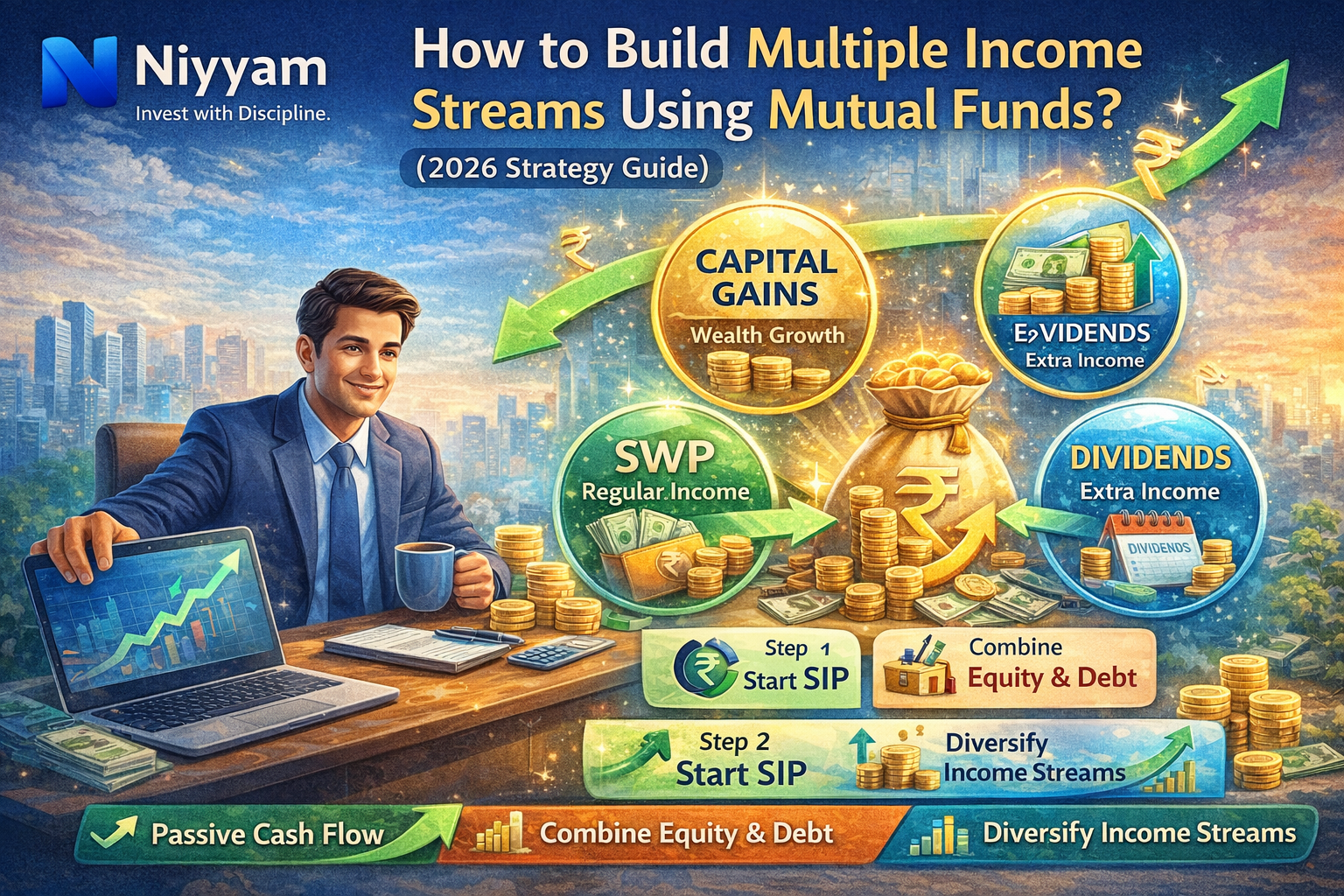 How to Build Multiple Income Streams Using Mutual Funds (2026 Strategy Guide)