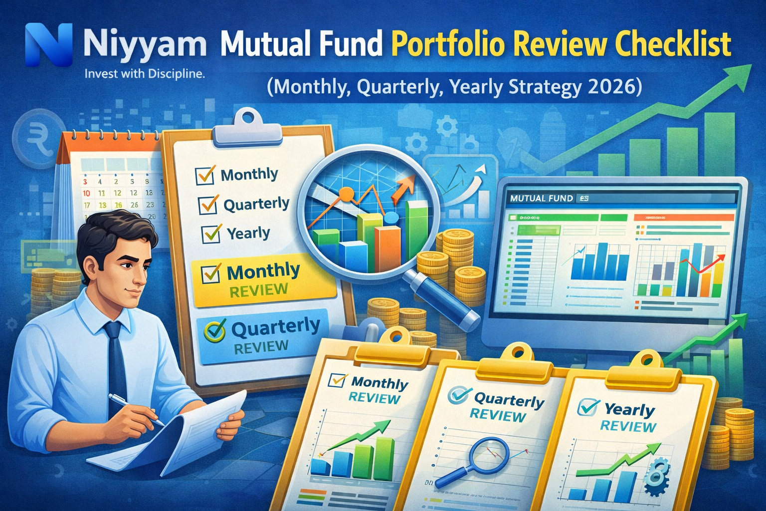 Mutual Fund Portfolio Review Checklist (Monthly, Quarterly, Yearly Strategy 2026)