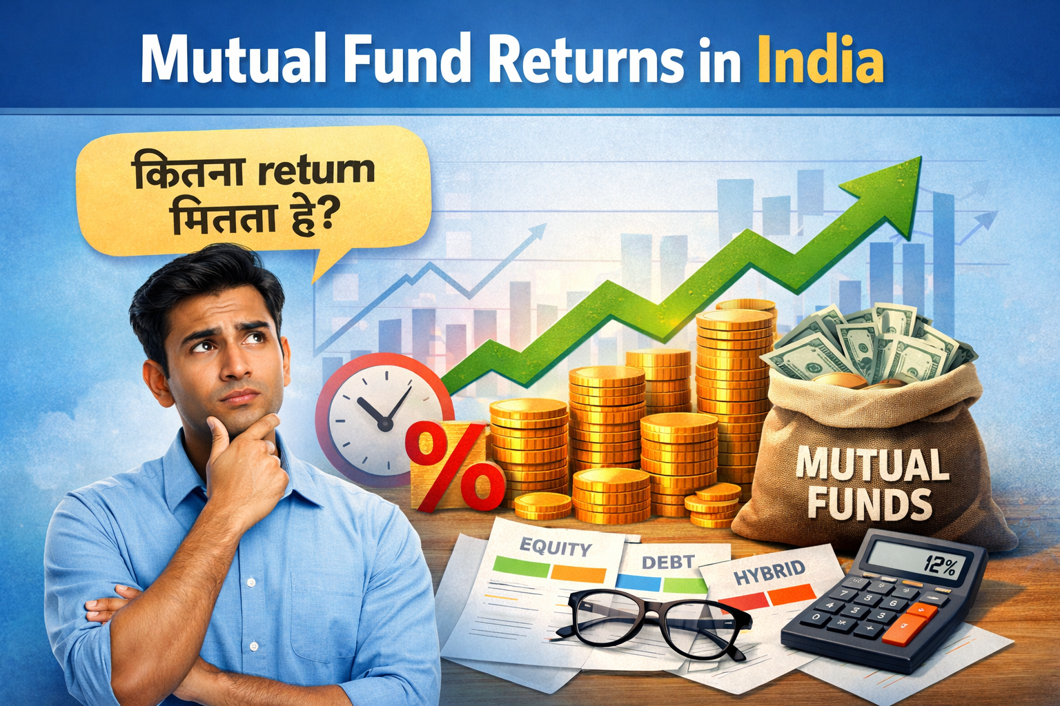 Mutual Fund Returns in India: कितना Return मिलता है? (2026 Guide)
