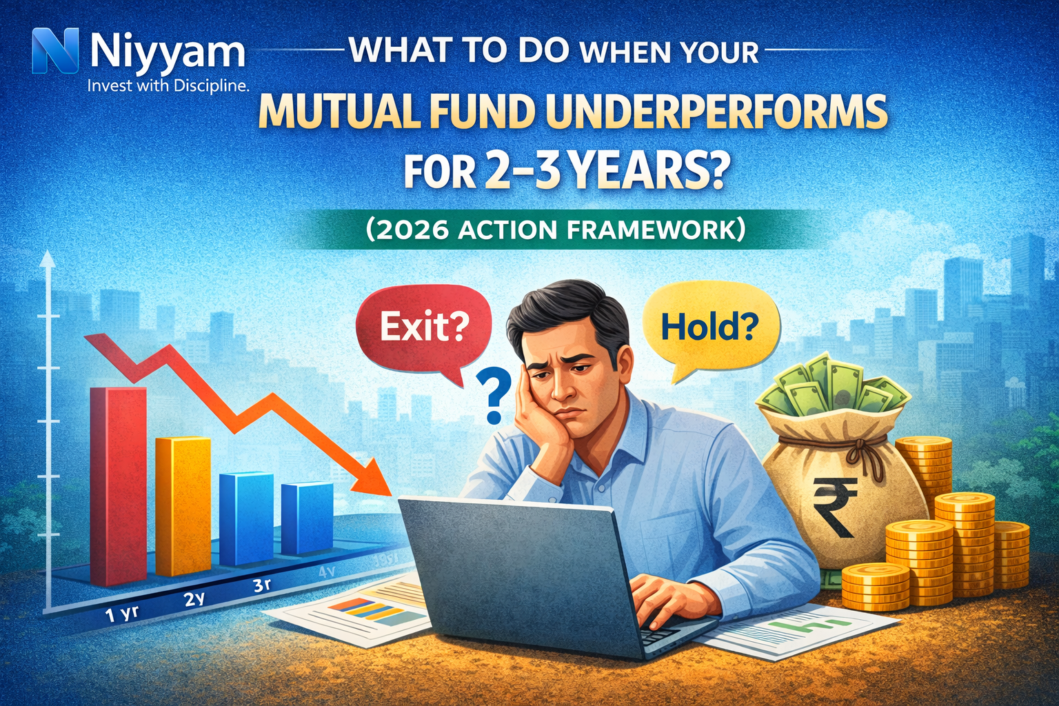 What to Do When Your Mutual Fund Underperforms for 2–3 Years? (2026 Action Framework)