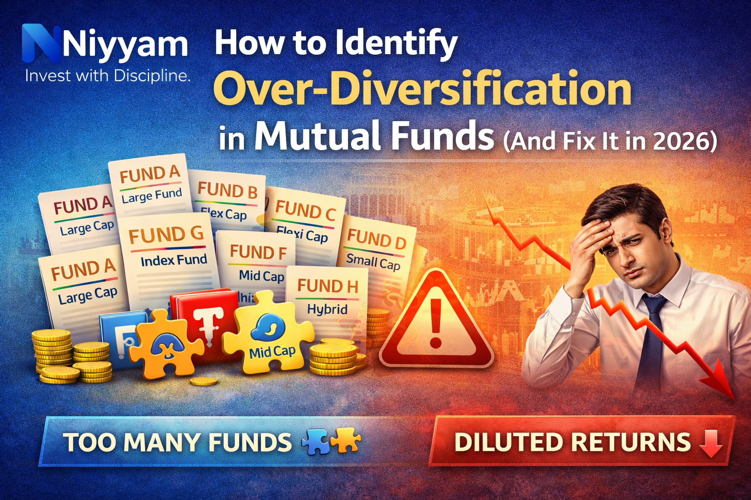 How to Identify Over-Diversification in Mutual Funds (And Fix It in 2026)