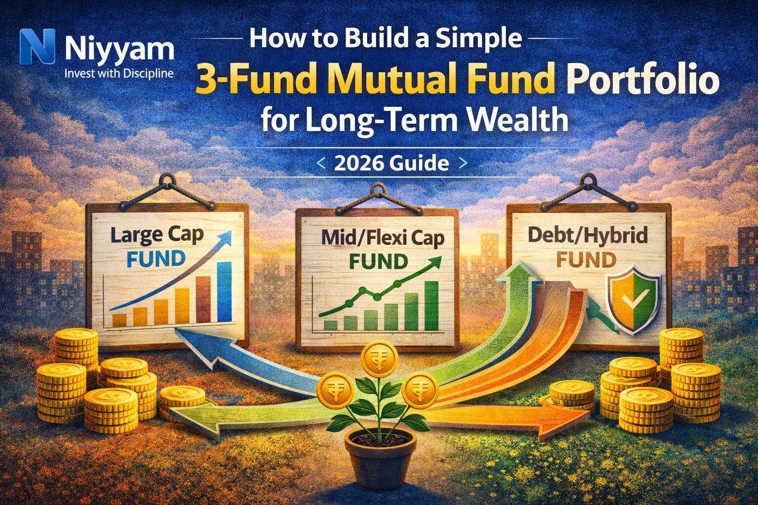 How to Build a Simple 3-Fund Mutual Fund Portfolio for Long-Term Wealth (2026 Guide)