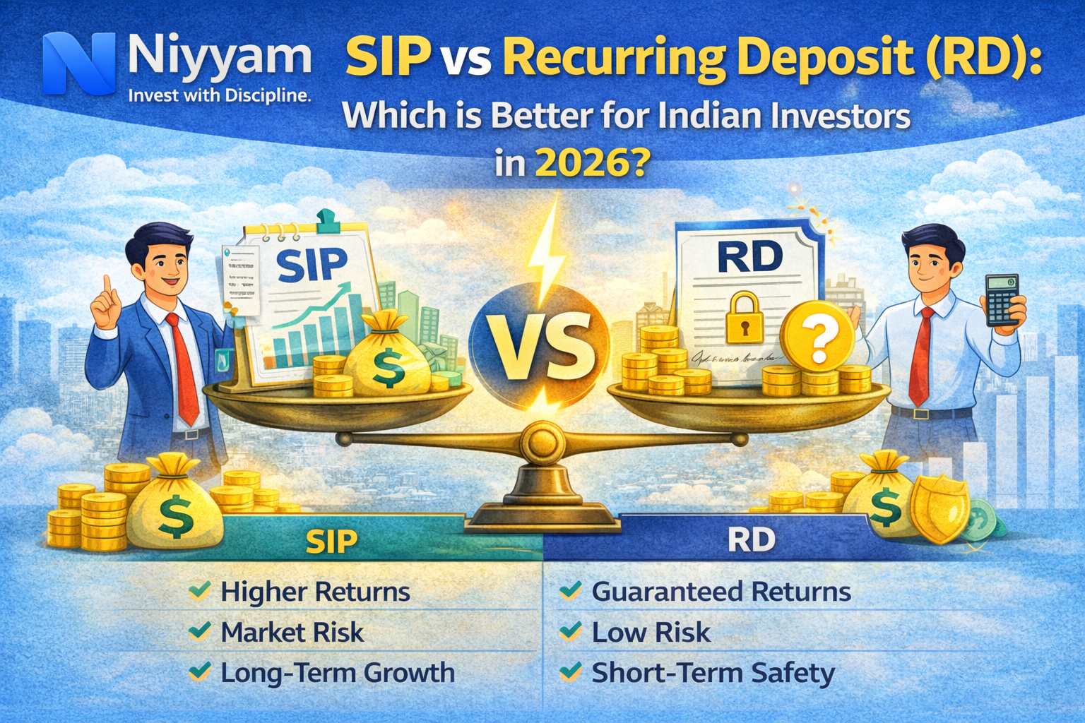 SIP vs Recurring Deposit (RD): Which is Better for Indian Investors in 2026?