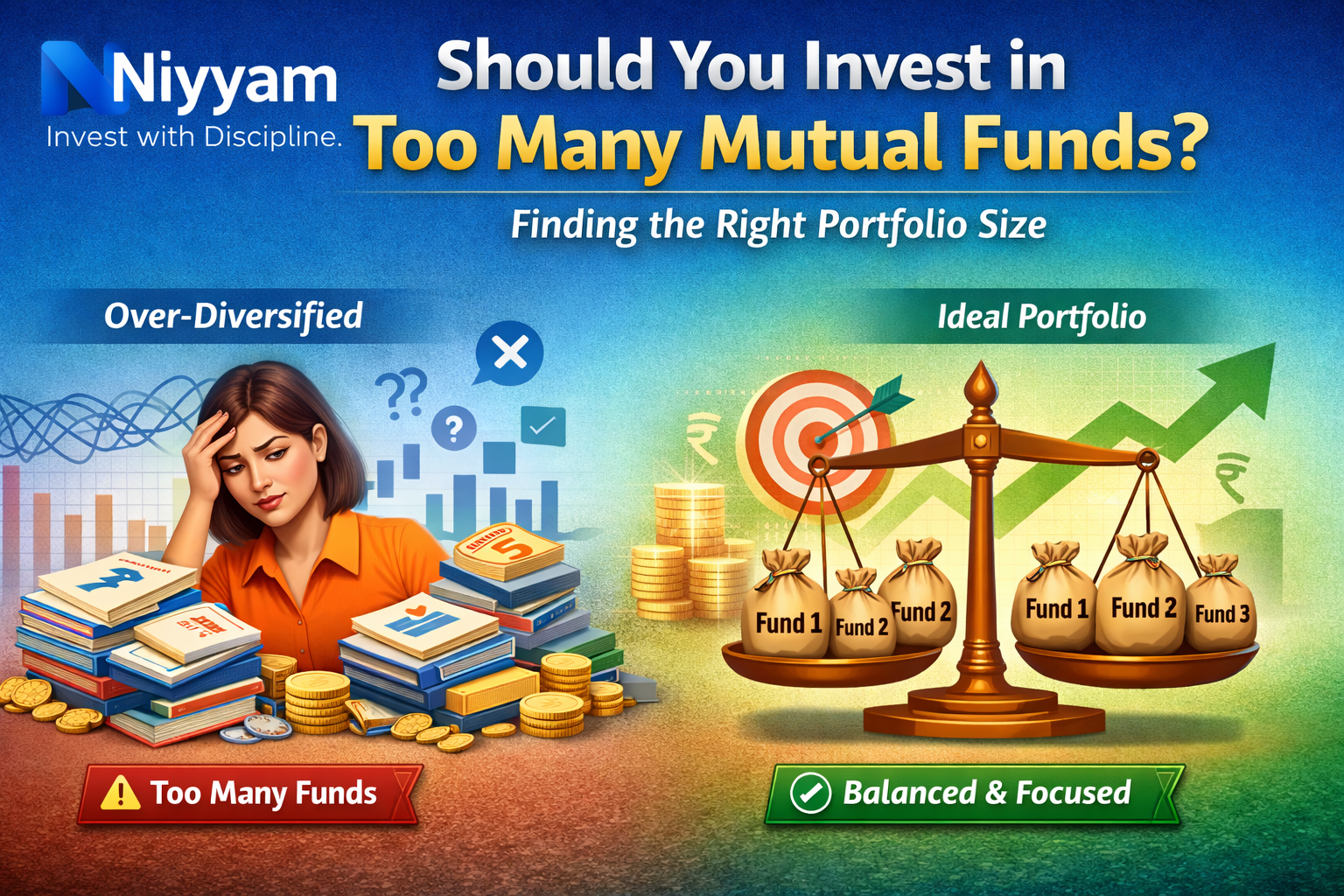 Should You Invest in Too Many Mutual Funds? (Ideal Portfolio Size Explained – 2026 Guide)