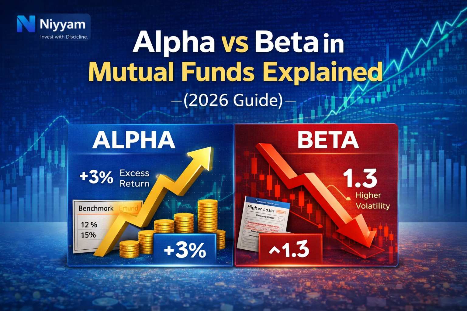 Alpha and Beta in Mutual Funds: The Complete Guide for Smart Indian Investors (2026)