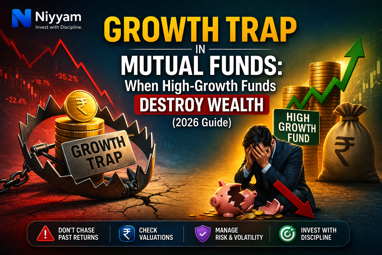 Growth Trap in Mutual Funds: When High-Growth Funds Destroy Wealth (2026 Guide)