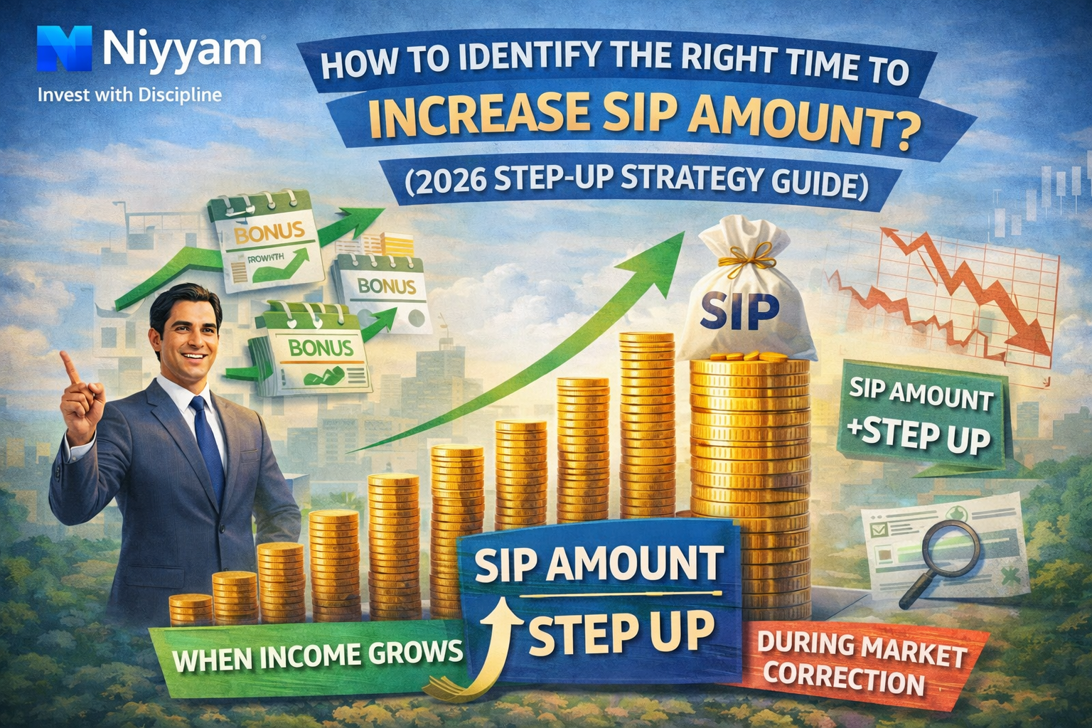How to Identify the Right Time to Increase Your SIP Amount? (2026 Step-Up Strategy Guide)