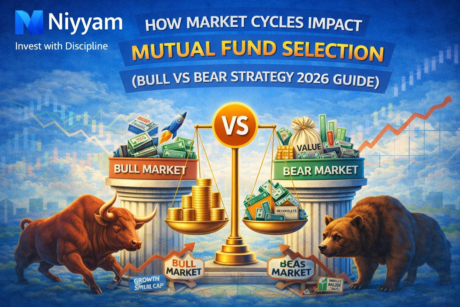 How Market Cycles Impact Mutual Fund Selection (Bull vs Bear Strategy 2026 Guide)