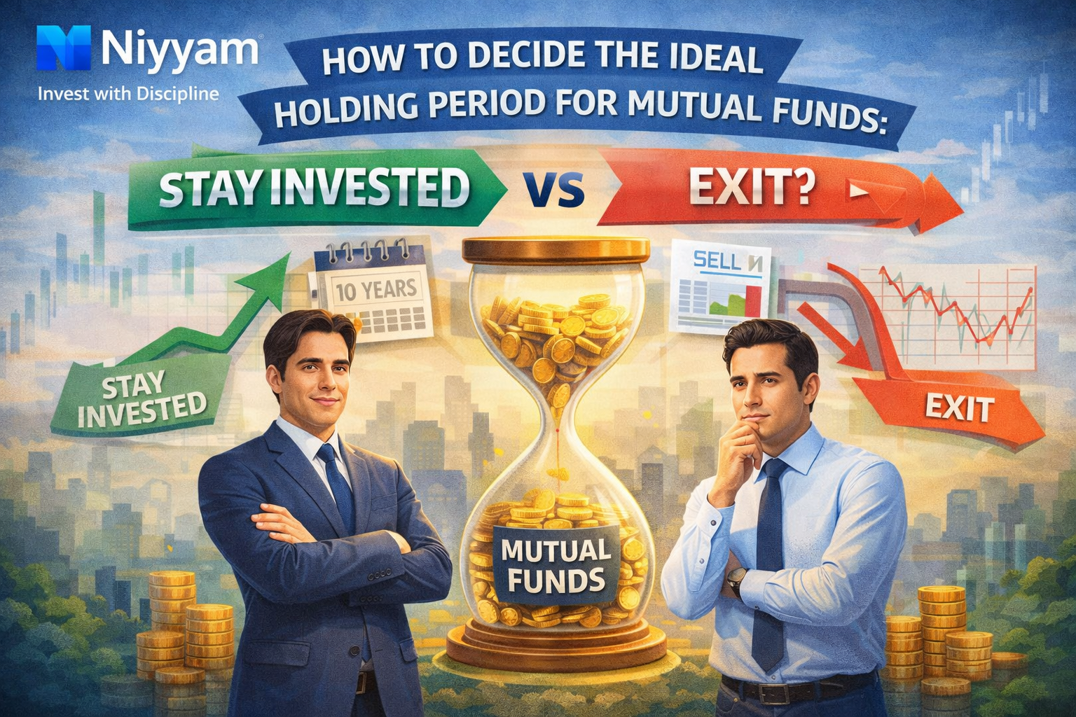 How to Decide the Ideal Holding Period for Mutual Funds (When to Stay Invested vs Exit)? (2026 Guide)
