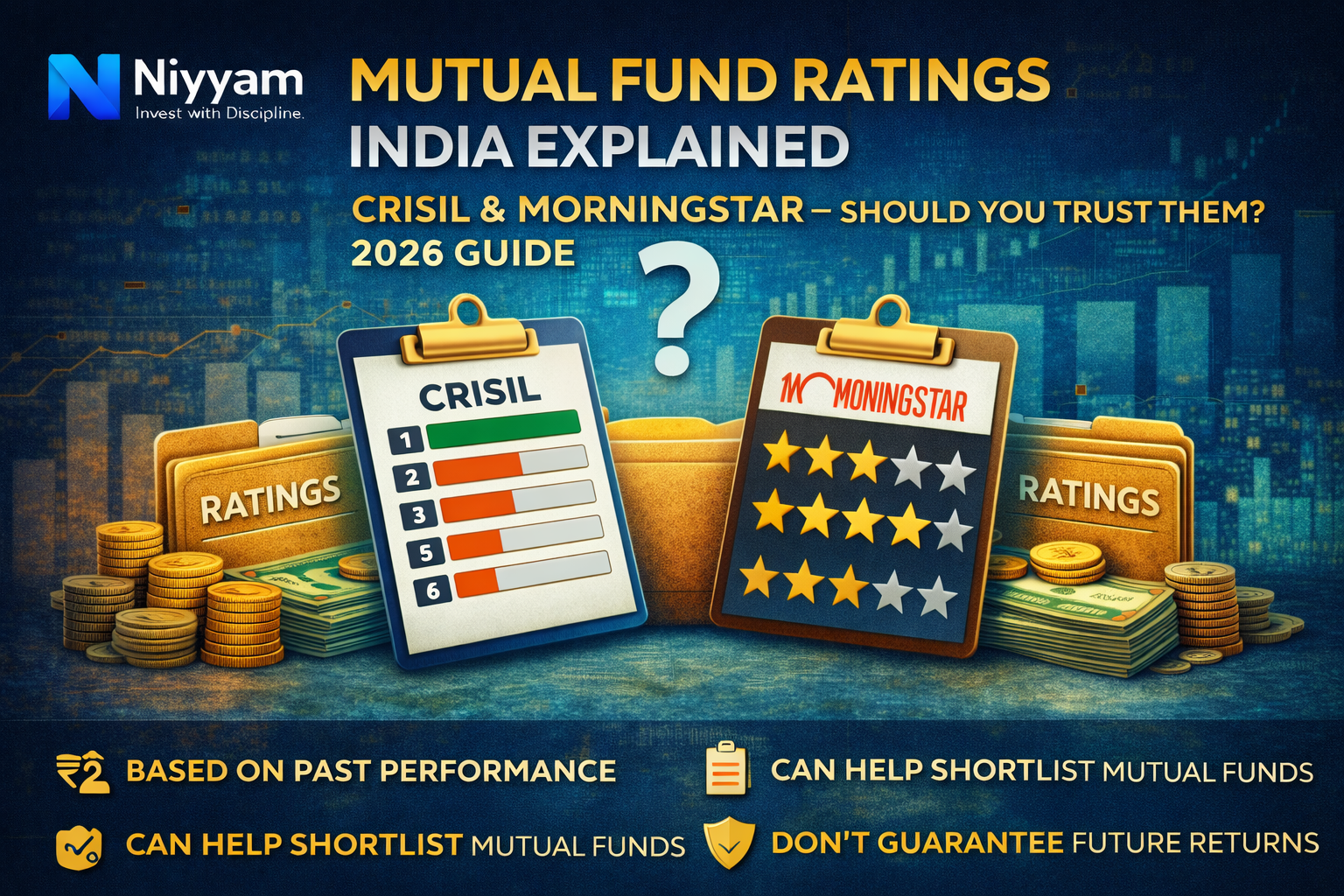 How Mutual Fund Ratings Work in India (CRISIL, Morningstar) – Should You Trust Them? (2026 Guide)